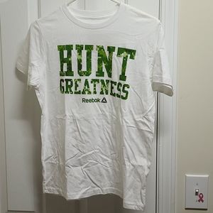 NWT Reebok Youth Hunt Greatness Tee